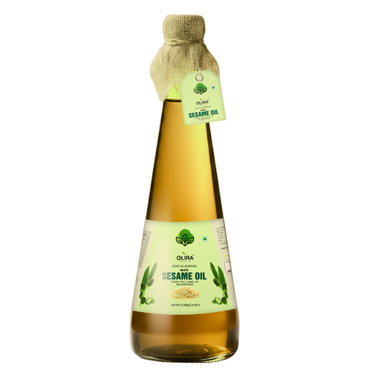 White Sesame (Til) Oil | Cold-Pressed | Ideal for Cooking & Wellness
